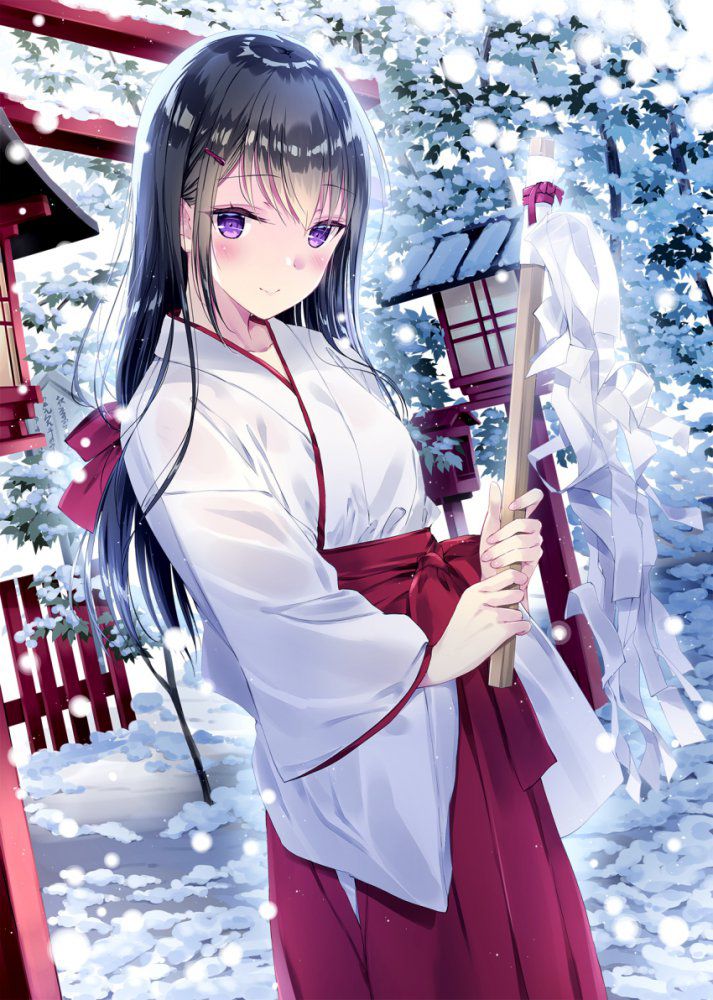 【Second】Image of a girl in a priestess uniform Part 2 41