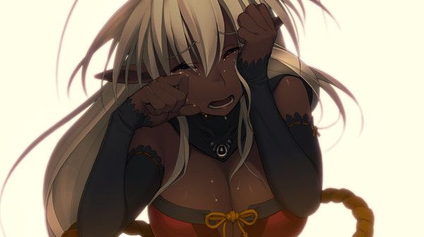 [Secondary erotic] sultry erotic images of the Dark Elf girl! 6