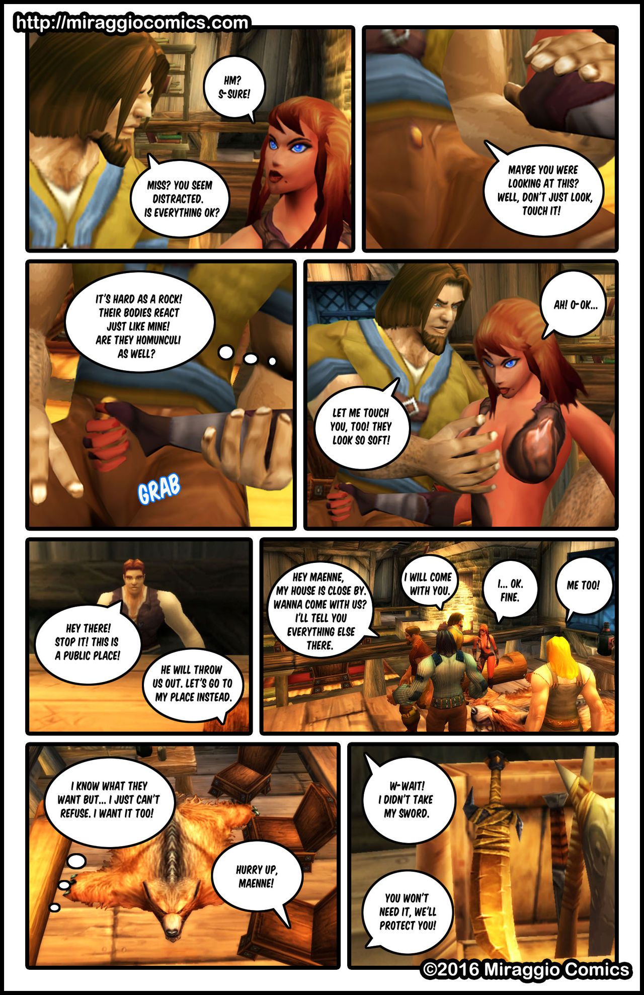 [Warcraft Nostalgia] Garnet's Journey by MiraggioComics (ongoing) 11