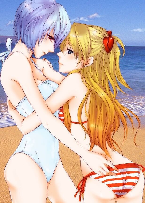 "New Evangelion" Asuka shioreru swimsuit pictures 18