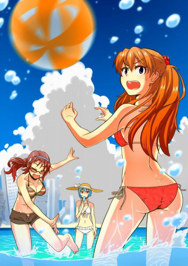 "New Evangelion" Asuka shioreru swimsuit pictures 19