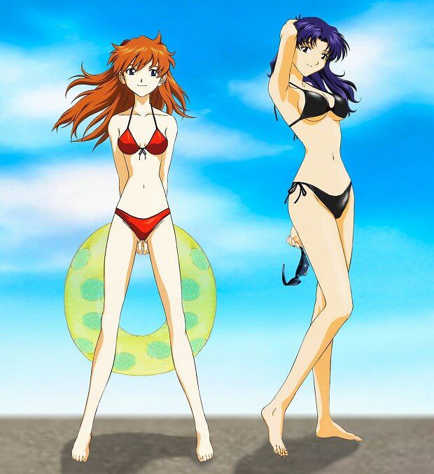 "New Evangelion" Asuka shioreru swimsuit pictures 6