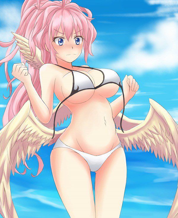 [Secondary erotic images] [Puzzdra] a very H 45 swimsuit Monster girl who can't stop cumshots hentai images | Part2 25