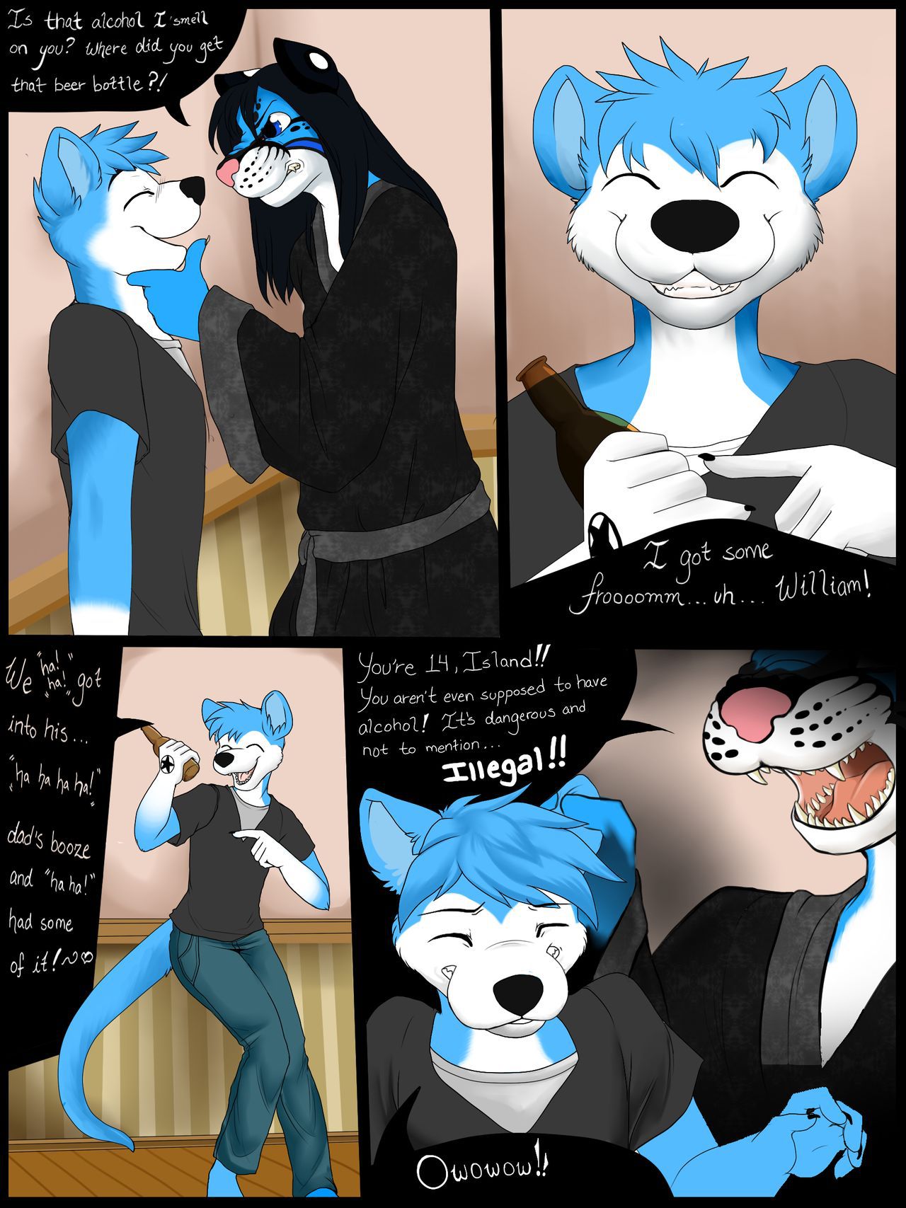 One Clinks Too Many ( Comic by: LobaDeLaLuna - Complete) English 3