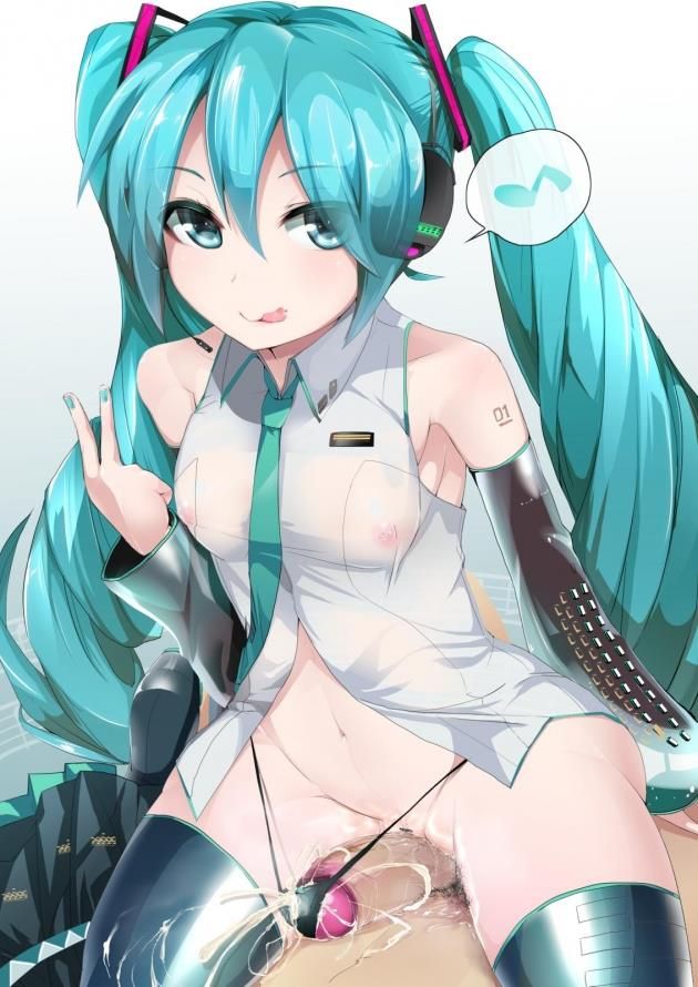 In the second erotic images of miku! 13