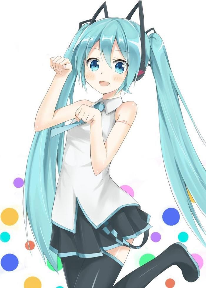 In the second erotic images of miku! 24