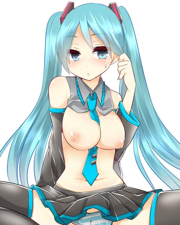 In the second erotic images of miku! 9
