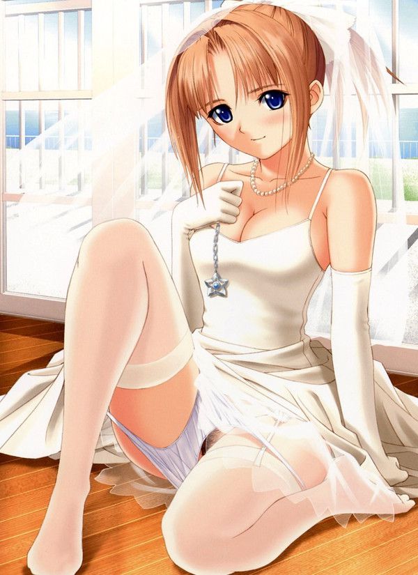 [Secondary hentai: busty good H image's beautiful skimpy prom dress wear 6