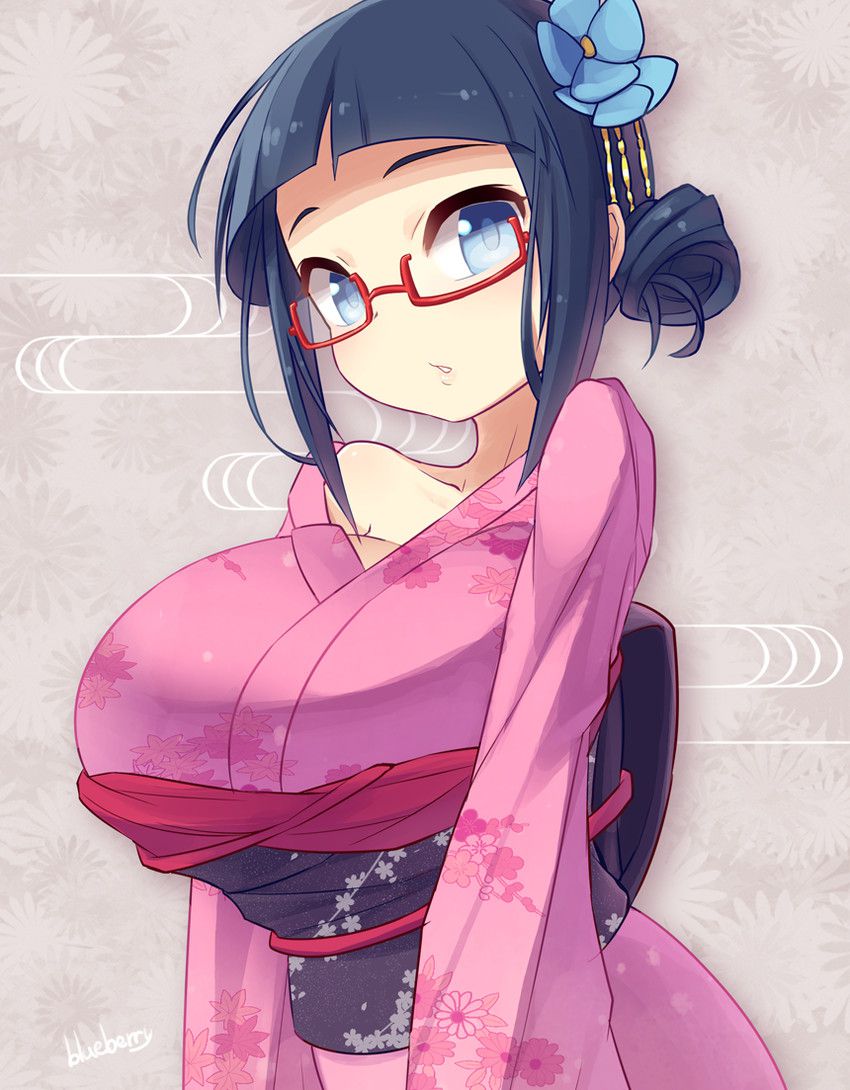 MOE illustration of a kimono / yukata 13