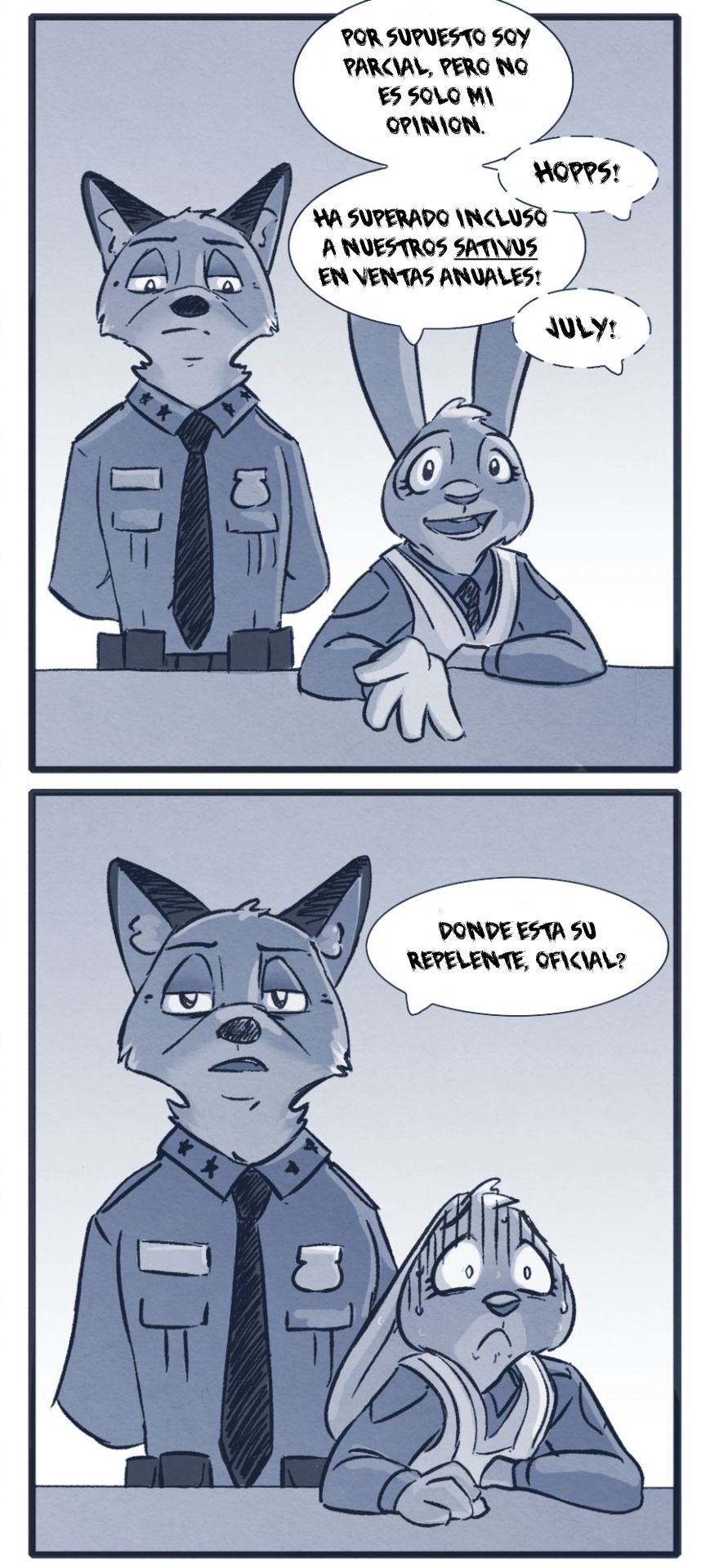 [Mead] Judy Is Dead (Zootopia AU) (Spanish) (On Going) [Landsec] (Update 17/09/16) http://mistermead.tumblr.com/ 14