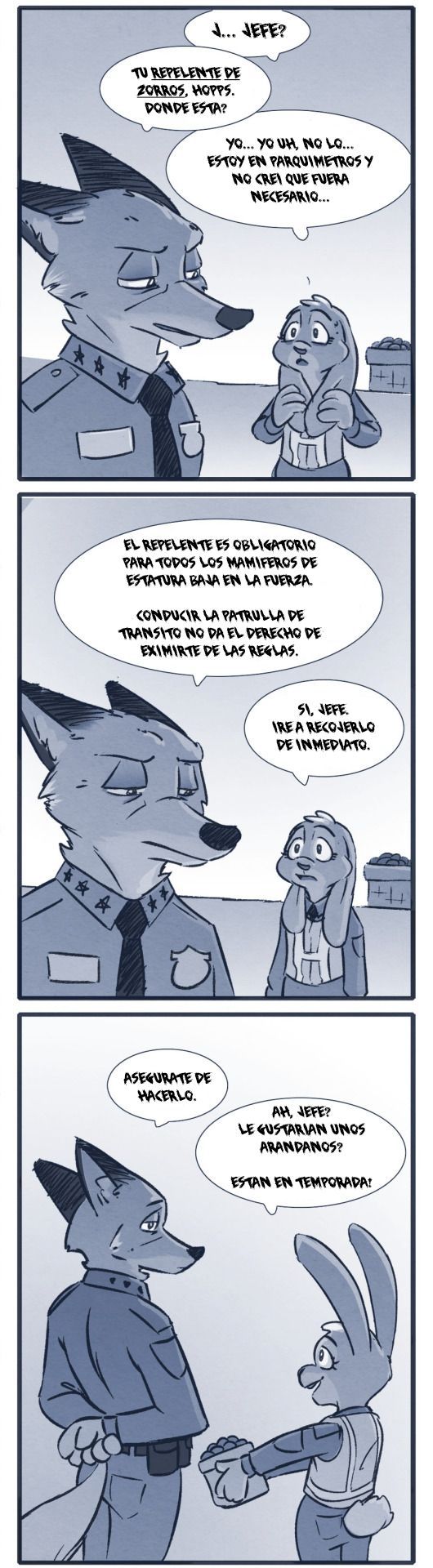 [Mead] Judy Is Dead (Zootopia AU) (Spanish) (On Going) [Landsec] (Update 17/09/16) http://mistermead.tumblr.com/ 15