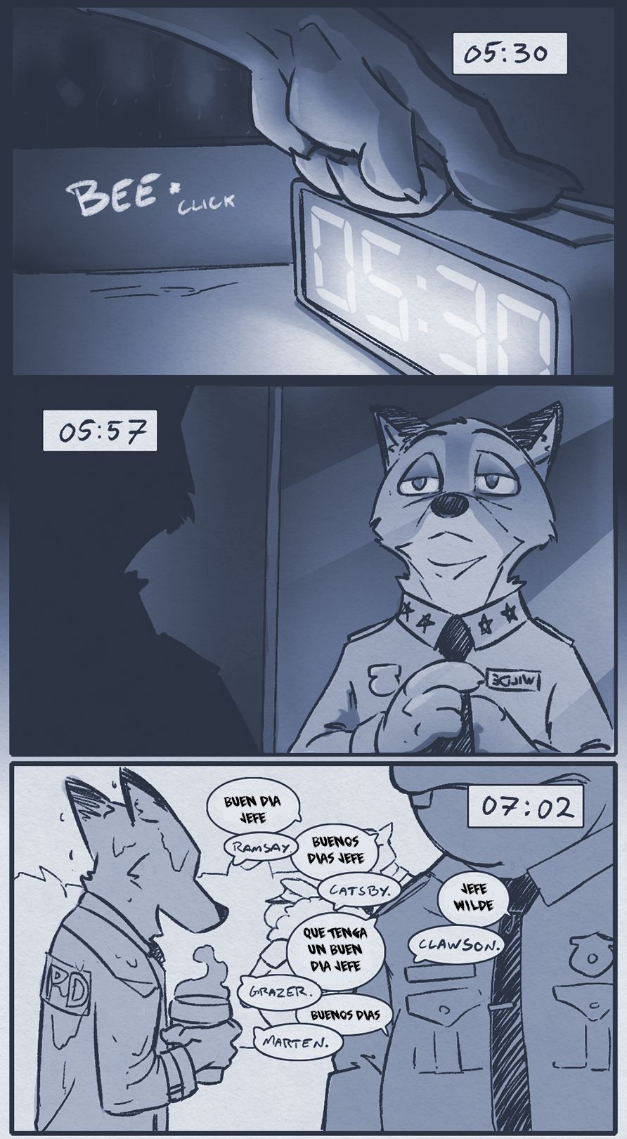 [Mead] Judy Is Dead (Zootopia AU) (Spanish) (On Going) [Landsec] (Update 17/09/16) http://mistermead.tumblr.com/ 23