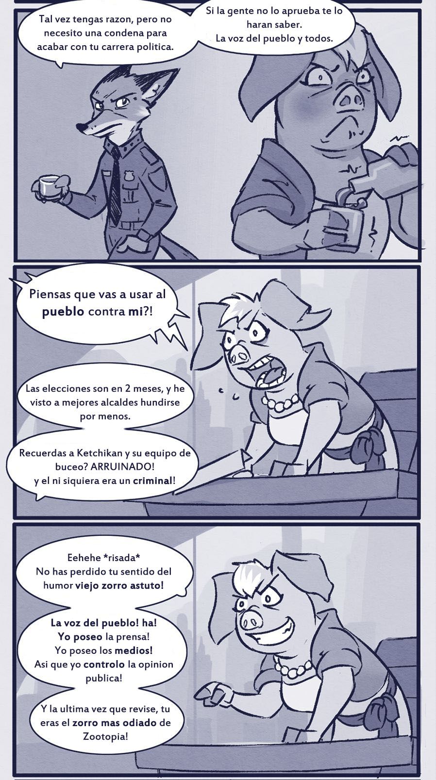 [Mead] Judy Is Dead (Zootopia AU) (Spanish) (On Going) [Landsec] (Update 17/09/16) http://mistermead.tumblr.com/ 36