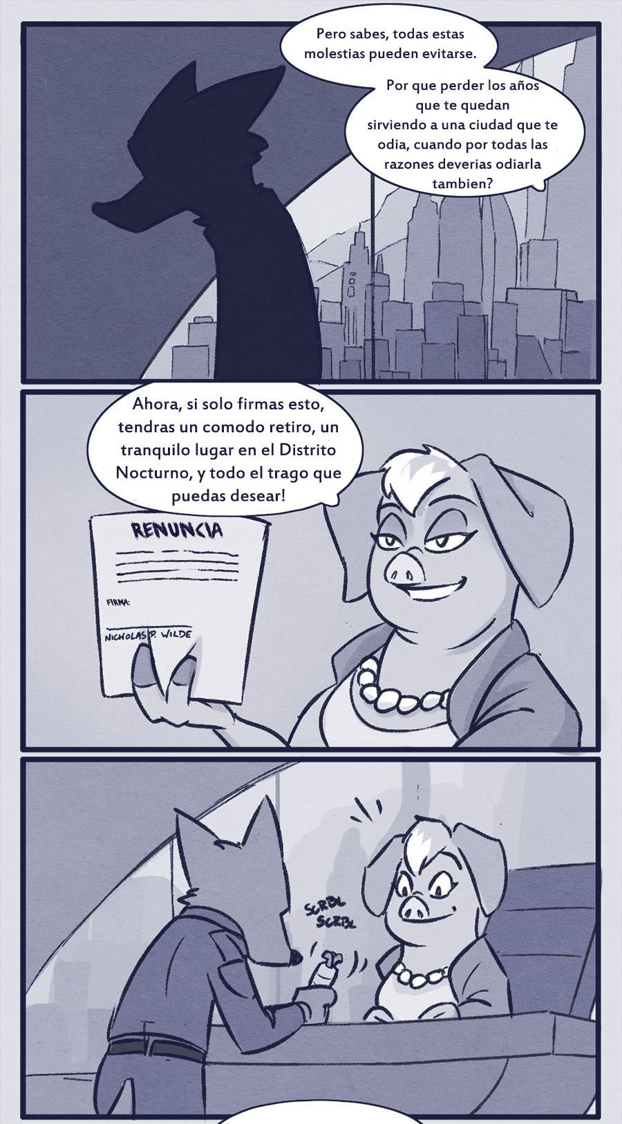 [Mead] Judy Is Dead (Zootopia AU) (Spanish) (On Going) [Landsec] (Update 17/09/16) http://mistermead.tumblr.com/ 38