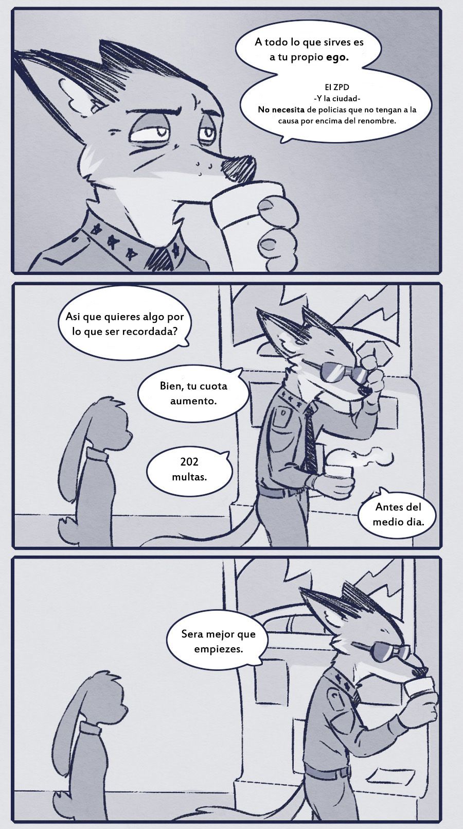 [Mead] Judy Is Dead (Zootopia AU) (Spanish) (On Going) [Landsec] (Update 17/09/16) http://mistermead.tumblr.com/ 60