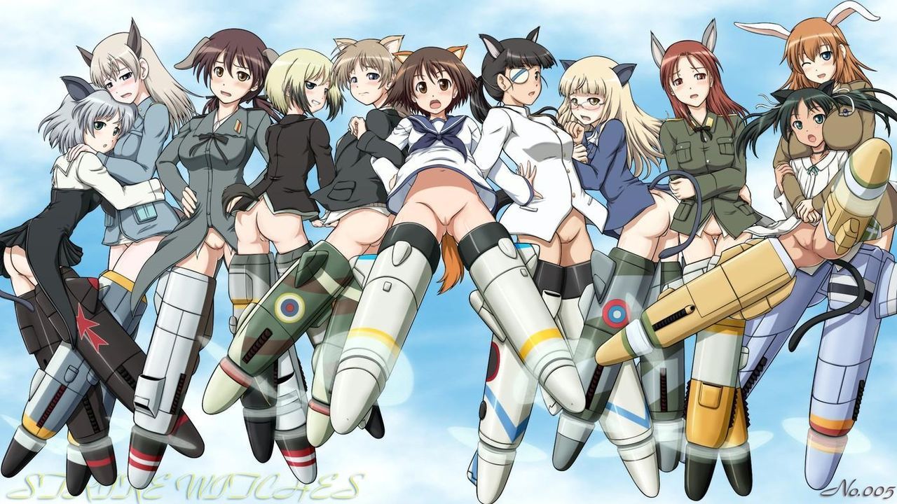 [70] strike witches Erica Hartmann erotic pictures! 4
