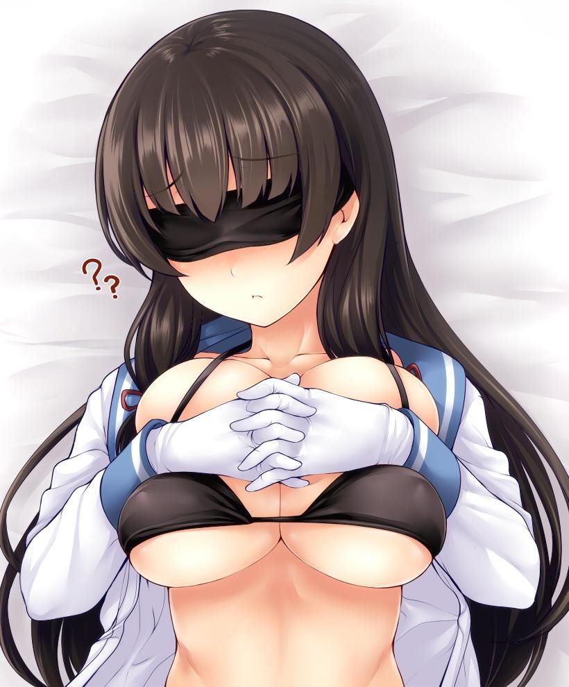 【Blindfold】Give me an image of a girl who is deprived of vision and is inwardly excited about what will be done next Part 6 1