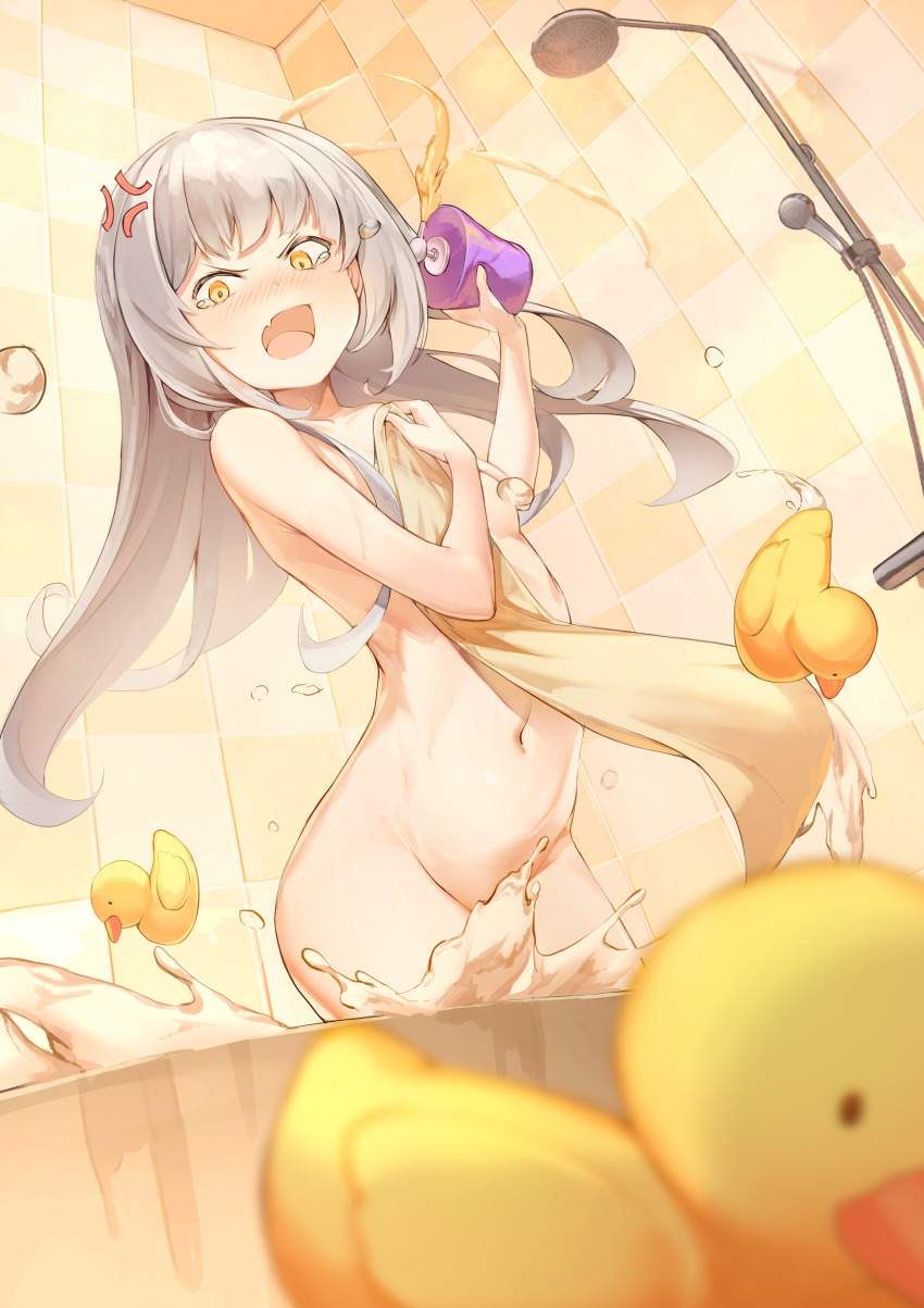 【Hadakanbo】Secondary erotic images of girls in the bath 36