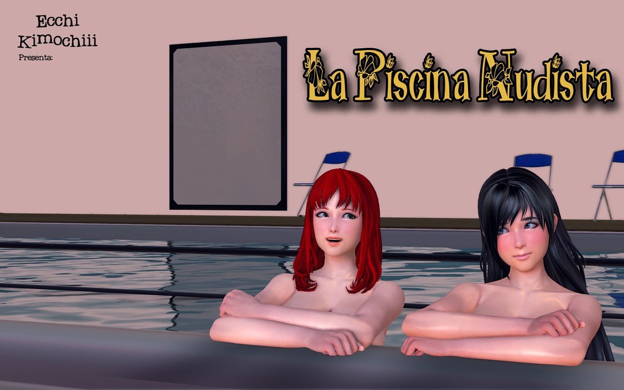 "La Piscina Nudista" part 2/3 (erotic 3D) (spanish ver.) (decensored) (+18) (3d hentai animation) "Ecchi Kimochiii" 122