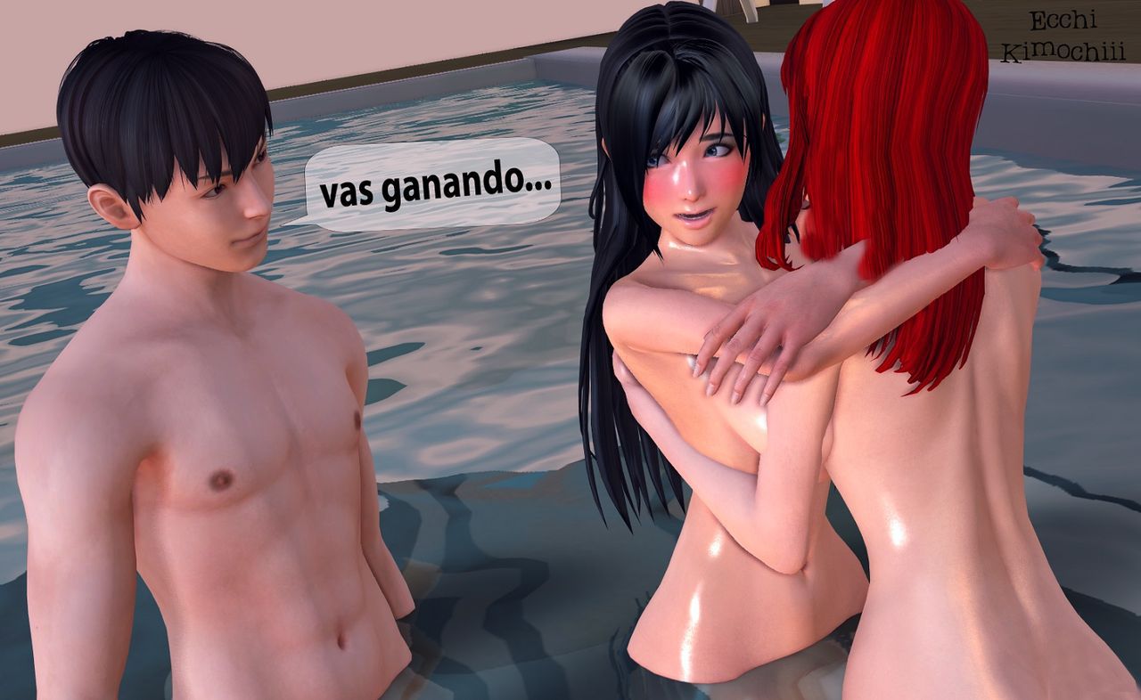 "La Piscina Nudista" part 2/3 (erotic 3D) (spanish ver.) (decensored) (+18) (3d hentai animation) "Ecchi Kimochiii" 38