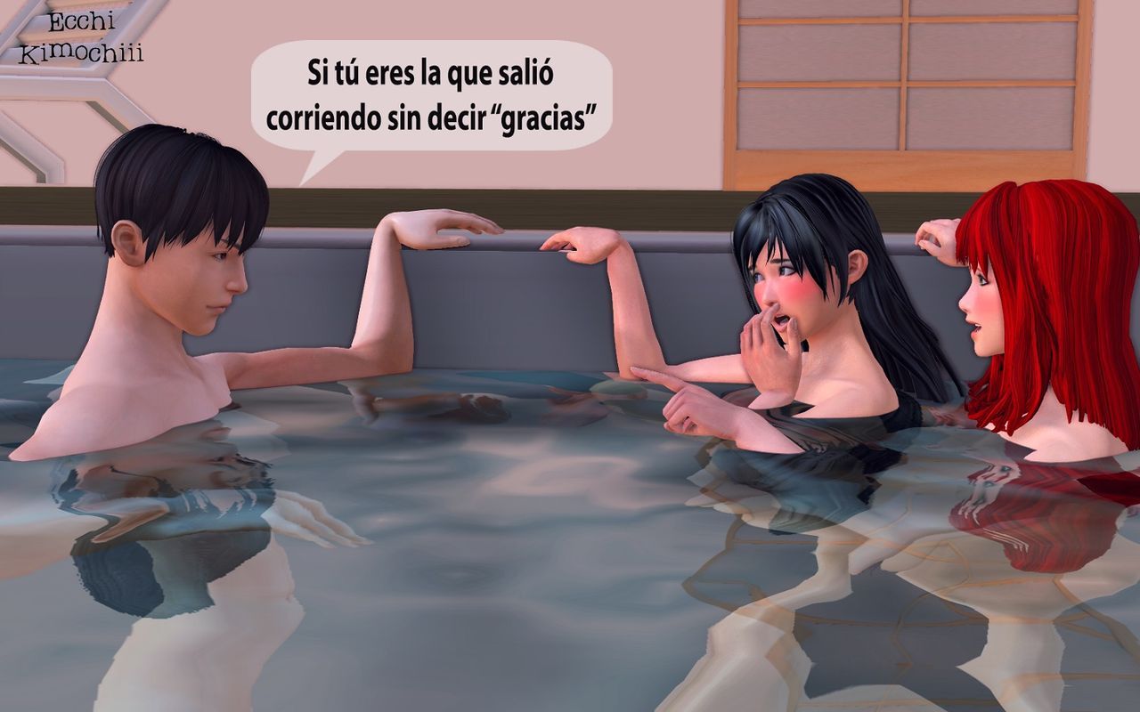 "La Piscina Nudista" part 2/3 (erotic 3D) (spanish ver.) (decensored) (+18) (3d hentai animation) "Ecchi Kimochiii" 4