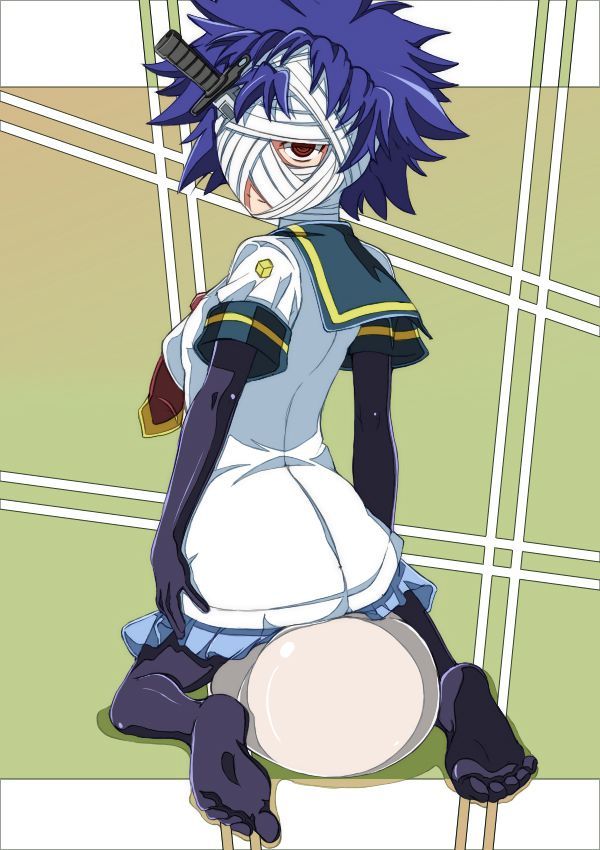 Gather the guys who want to sit with erotic images of Medaka box! 3