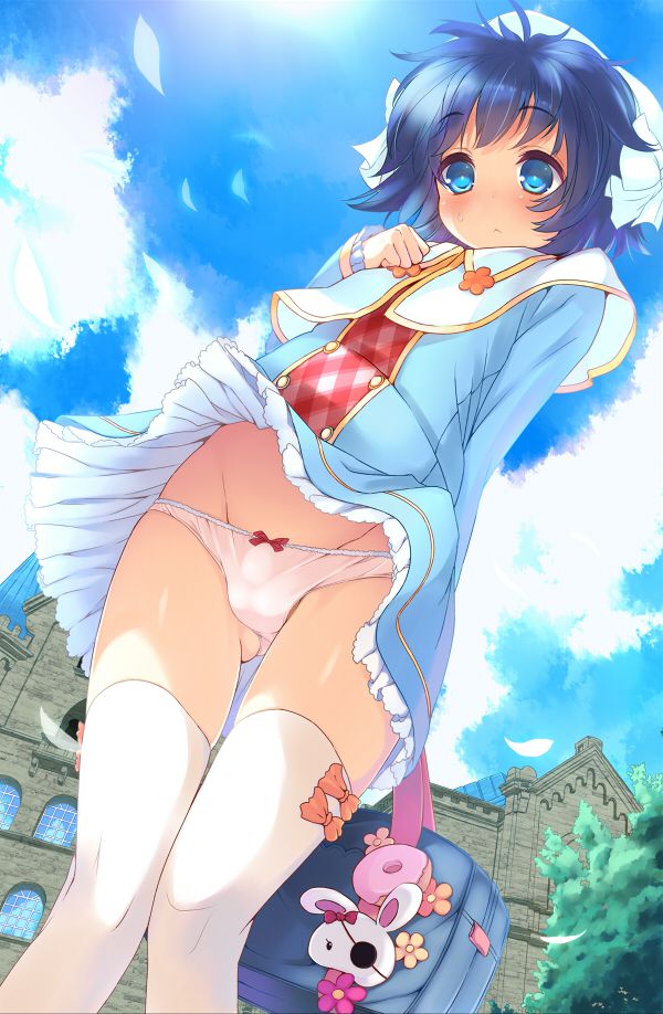 [Secondary]-style pranks in skirt casually ♪ panchira 2 images! 25