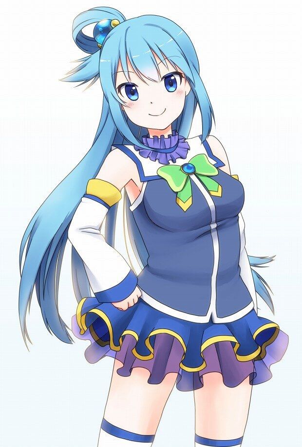 "This wonderful world to bless! 31 ' non-erotic images of the goddess Aqua 2