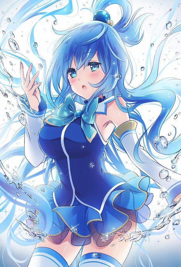 "This wonderful world to bless! 31 ' non-erotic images of the goddess Aqua 23