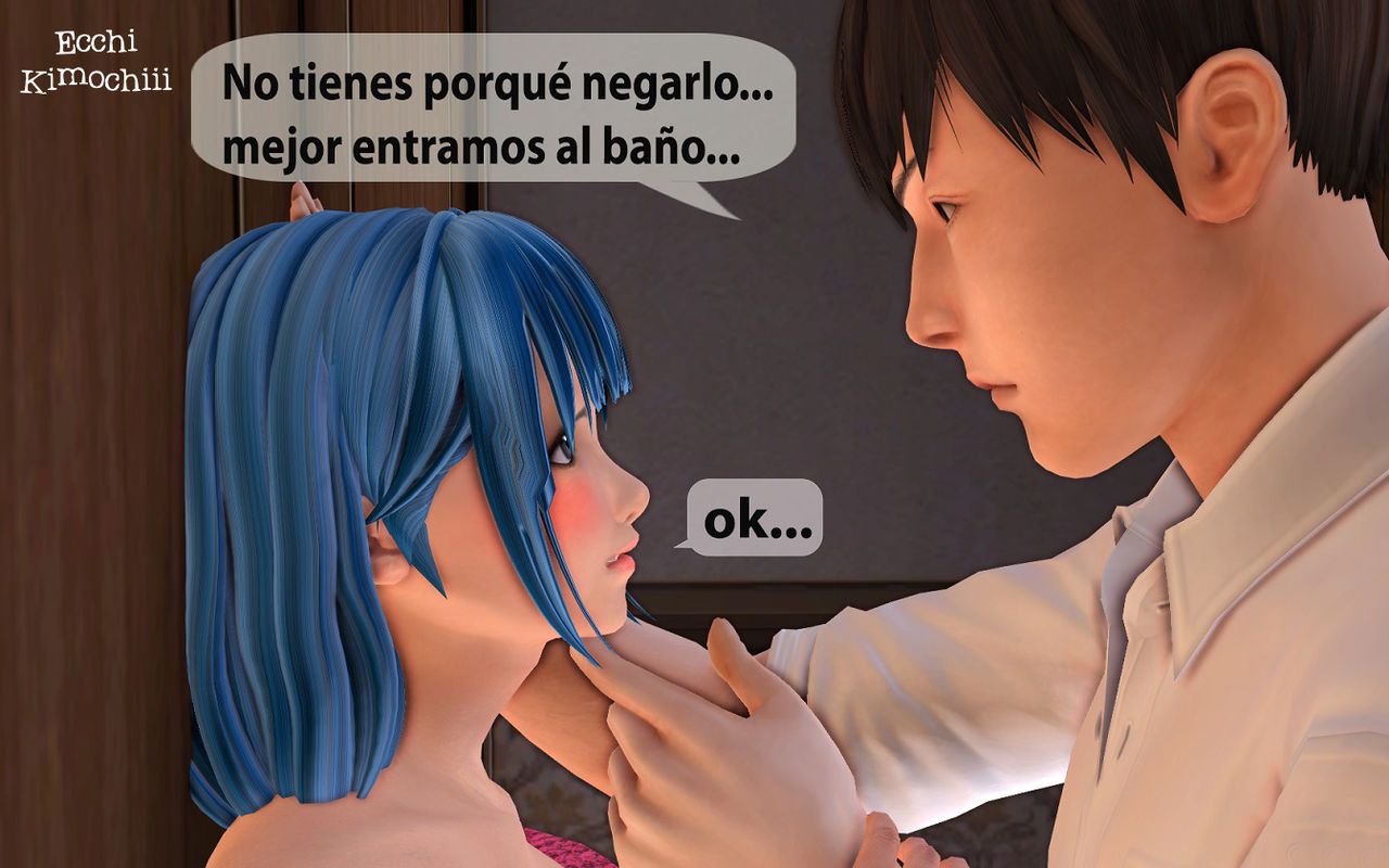 "El Regalo" part 2/3 (erotic 3D) (spanish ver.) (decensored) (+18) (3d hentai animation) "Ecchi Kimochiii" spanish 110