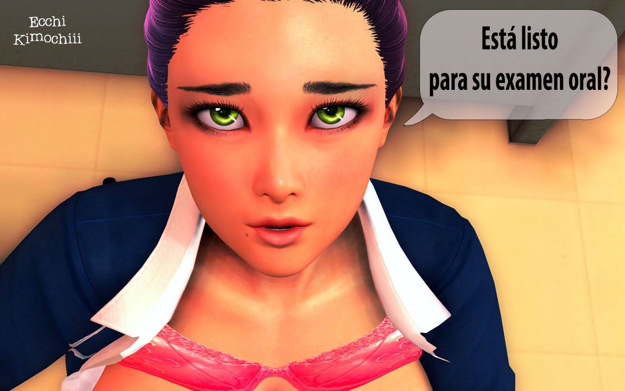 "El Regalo"  part 1/3 (erotic 3D) (spanish ver.) (decensored) (+18) (3d hentai animation) "Ecchi Kimochiii" 3d animation manga spanish 84