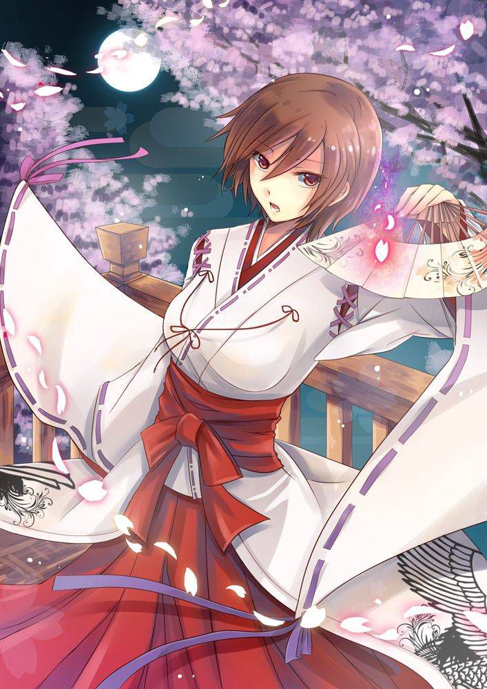 Shrine maiden's second erotic pictures 12