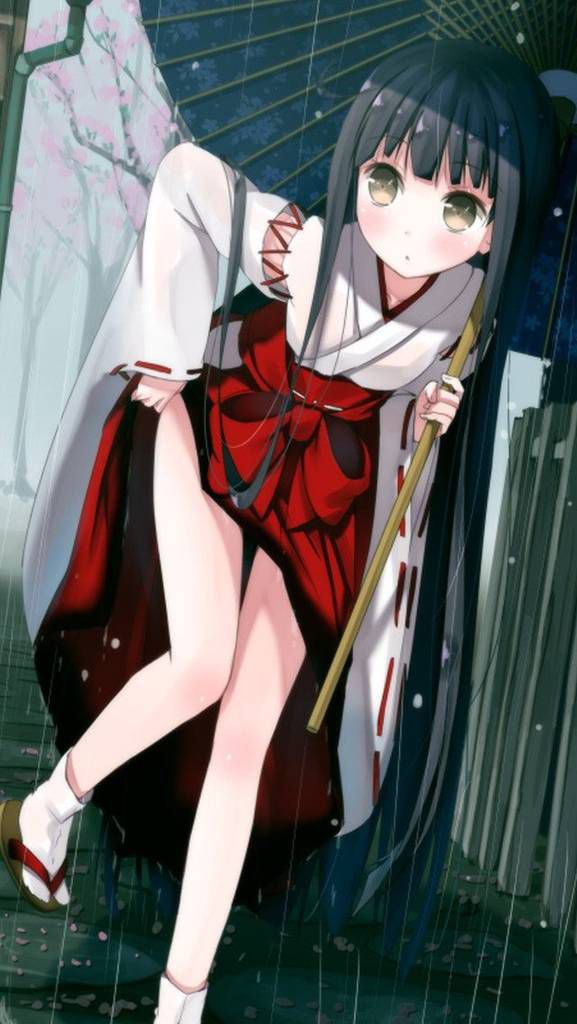 Shrine maiden's second erotic pictures 9