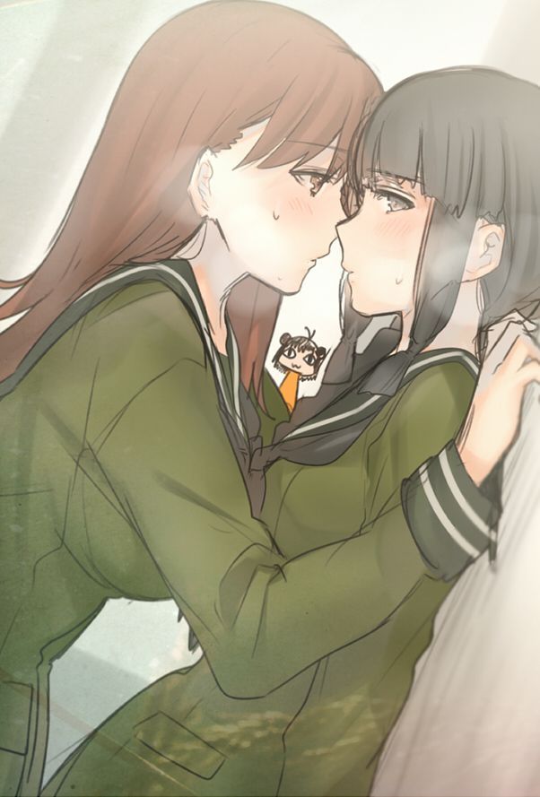 Yuri too erotic images! 5