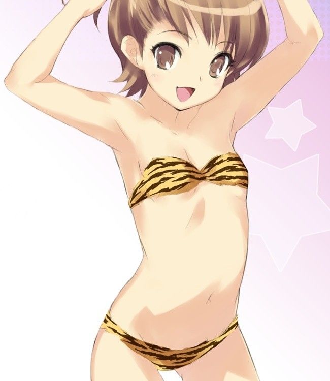 [Secondary erotic] like a tiger-patterned bikini cute girls erotic pictures! ① 1