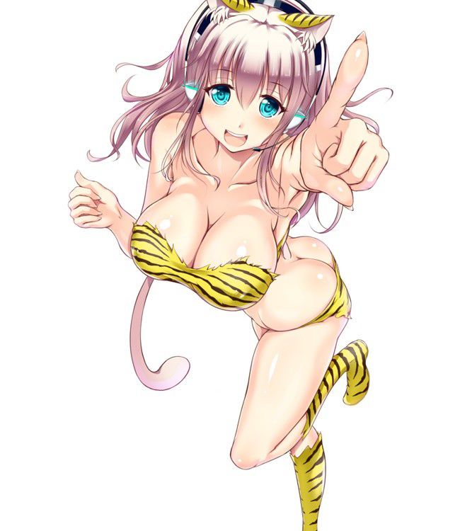 [Secondary erotic] like a tiger-patterned bikini cute girls erotic pictures! ① 14