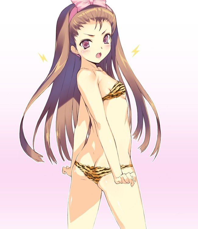 [Secondary erotic] like a tiger-patterned bikini cute girls erotic pictures! ① 3