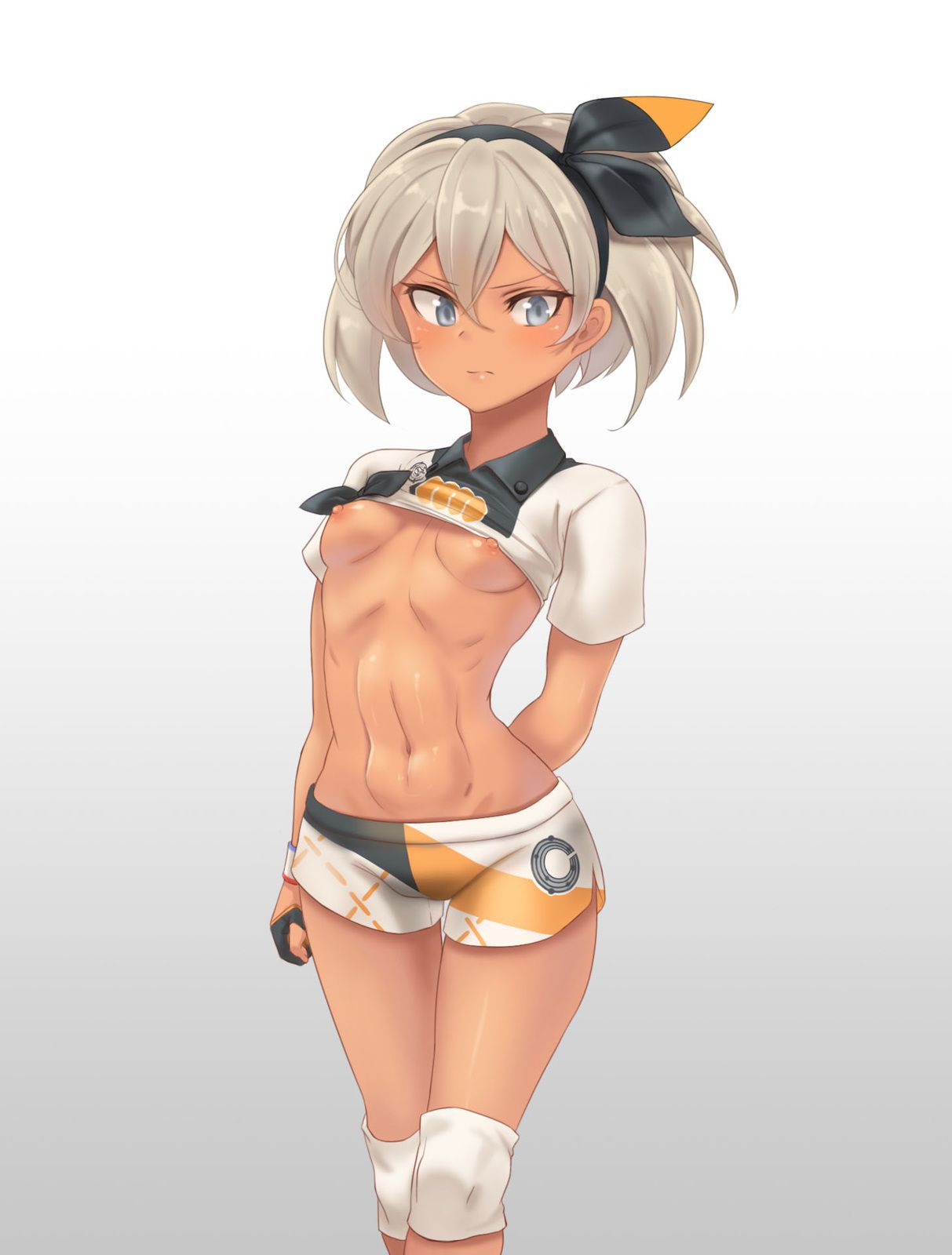 【Pokémon Sword Shield】 Erotic image of abdominal muscle karate girl Saito-chan! part6 28