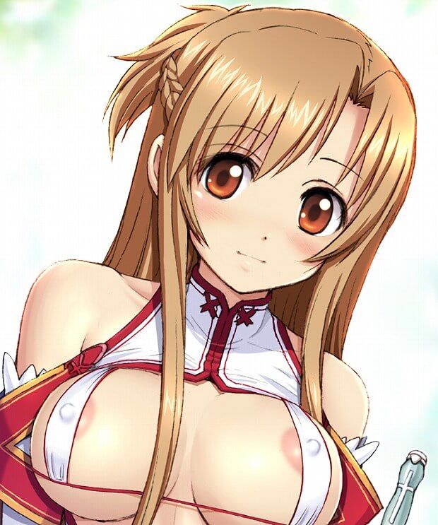 Too erotic nipples areola of the sword art online Asuna! ww 1 articles first 15