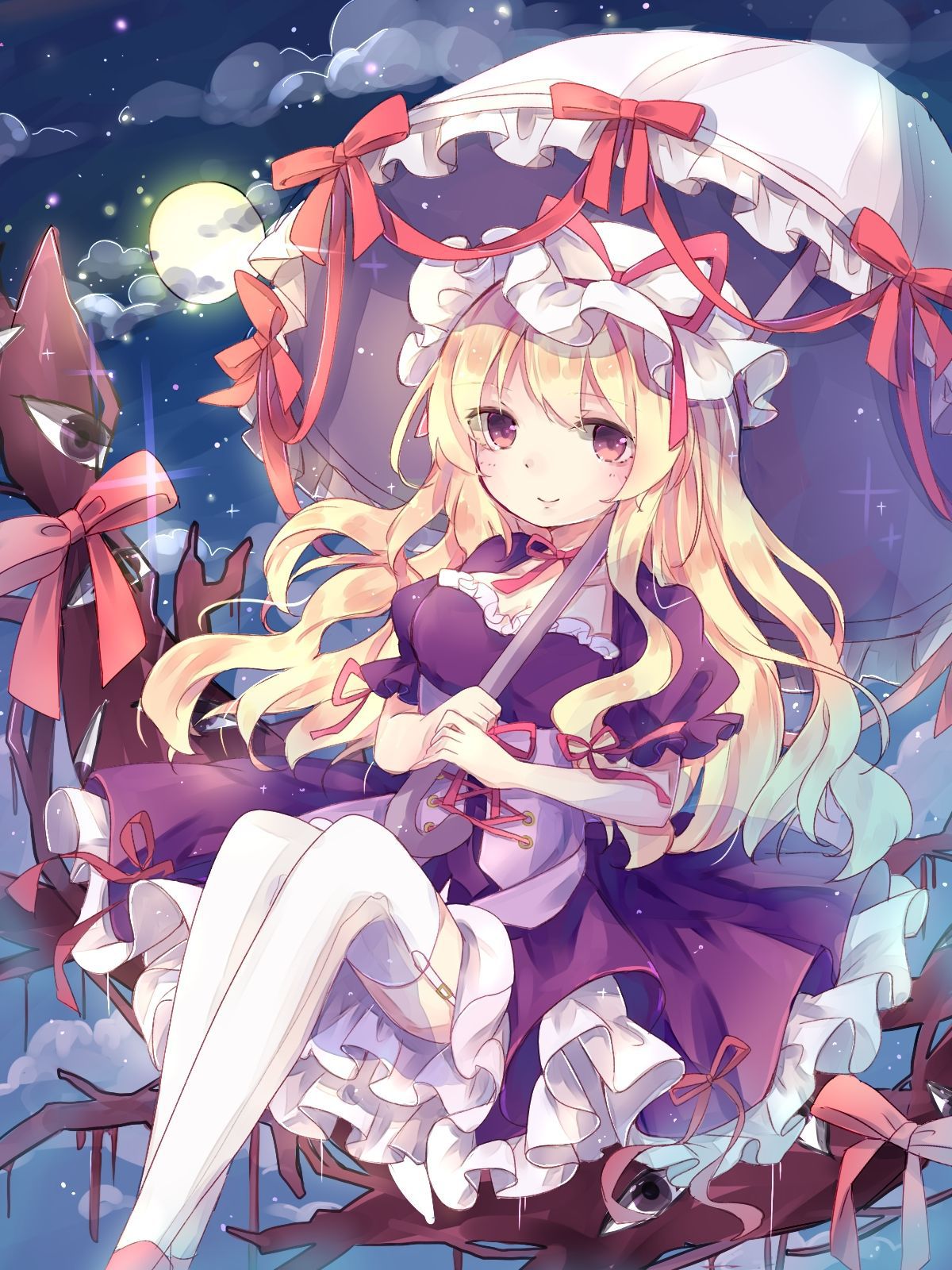 [Secondary-ZIP: pretty with Yuka phosphorus that Yakumo purple image summary "touhou Project" 30