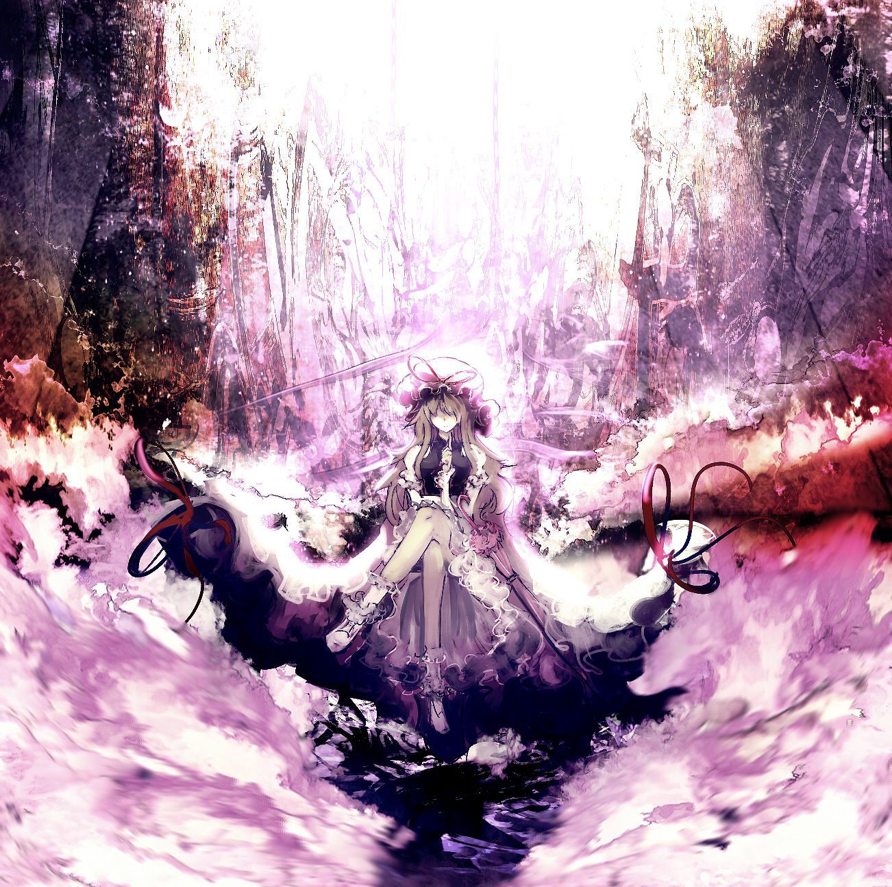 [Secondary-ZIP: pretty with Yuka phosphorus that Yakumo purple image summary "touhou Project" 48