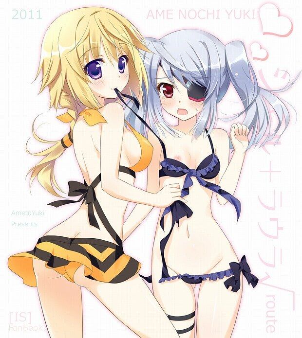 It's OK also "infinite Stratos' JLPT cum cumshot bathing suit from a w 7