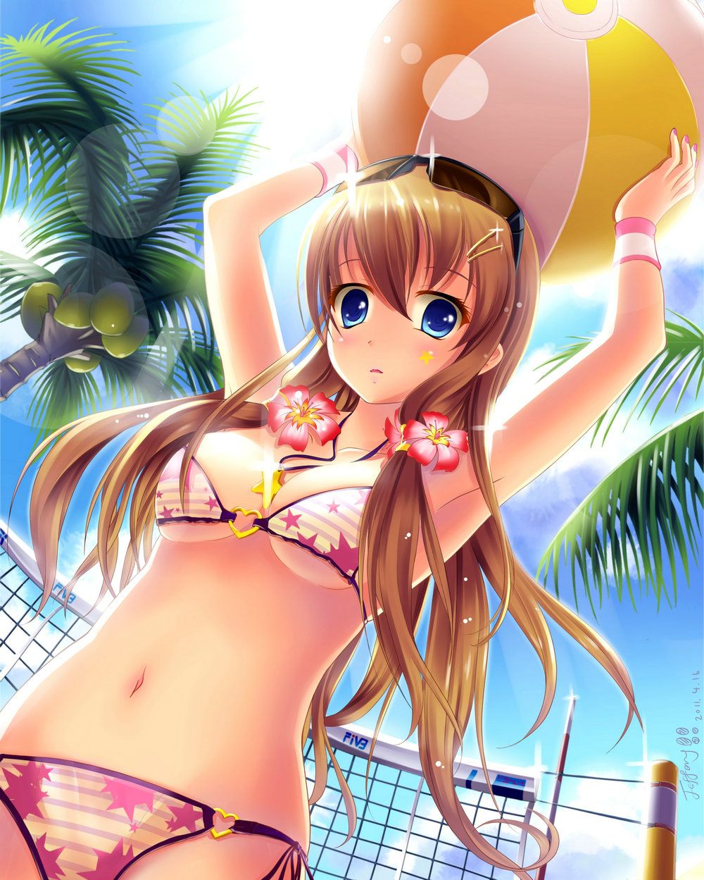 [Focusing on] secondary erotic pictures are beach volleyball courts 25