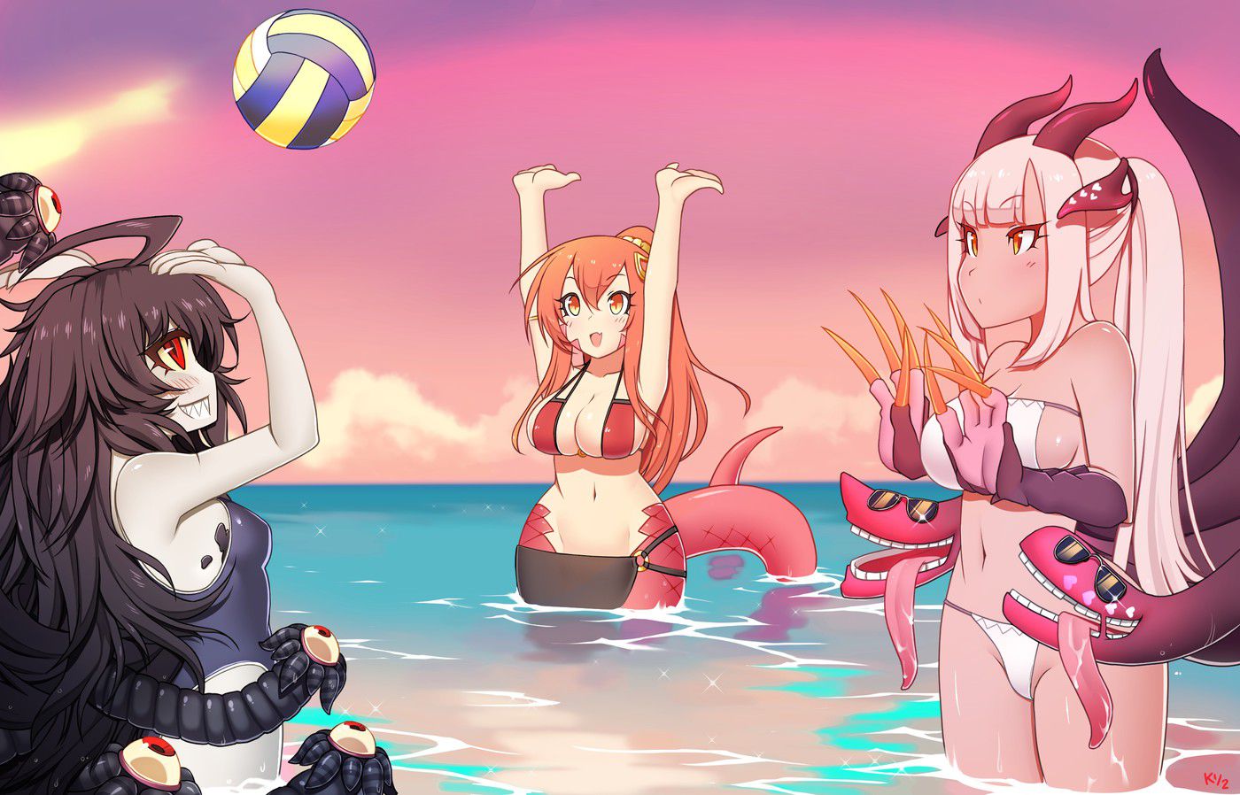 [Focusing on] secondary erotic pictures are beach volleyball courts 34