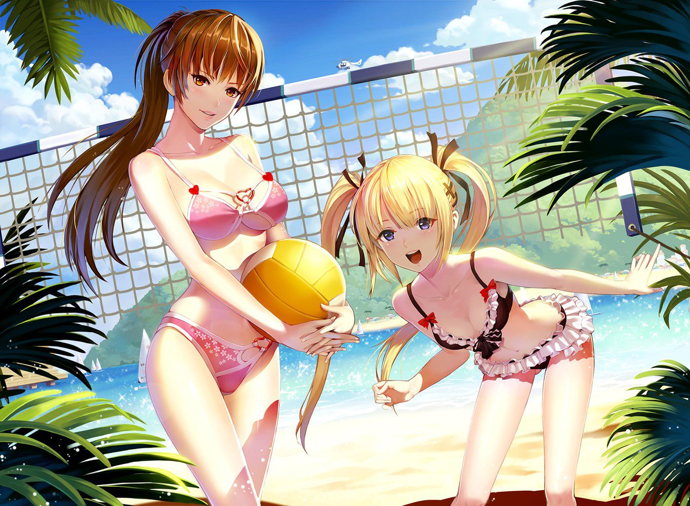 [Focusing on] secondary erotic pictures are beach volleyball courts 37