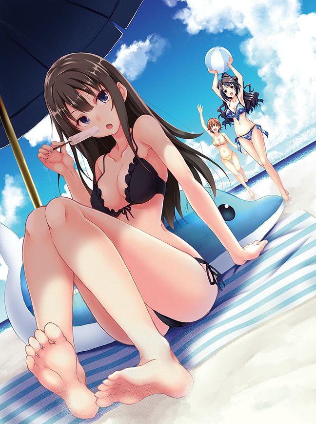 [Focusing on] secondary erotic pictures are beach volleyball courts 7