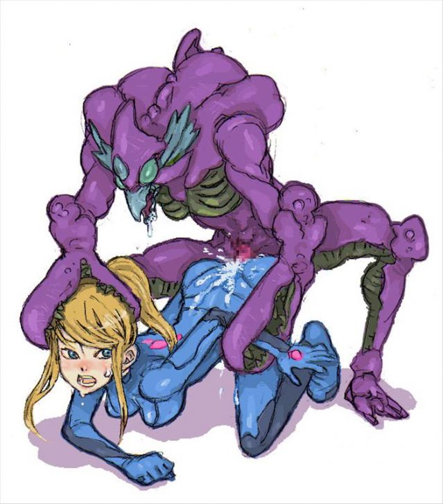 Secondary image in the Metroid shikoreru! 4