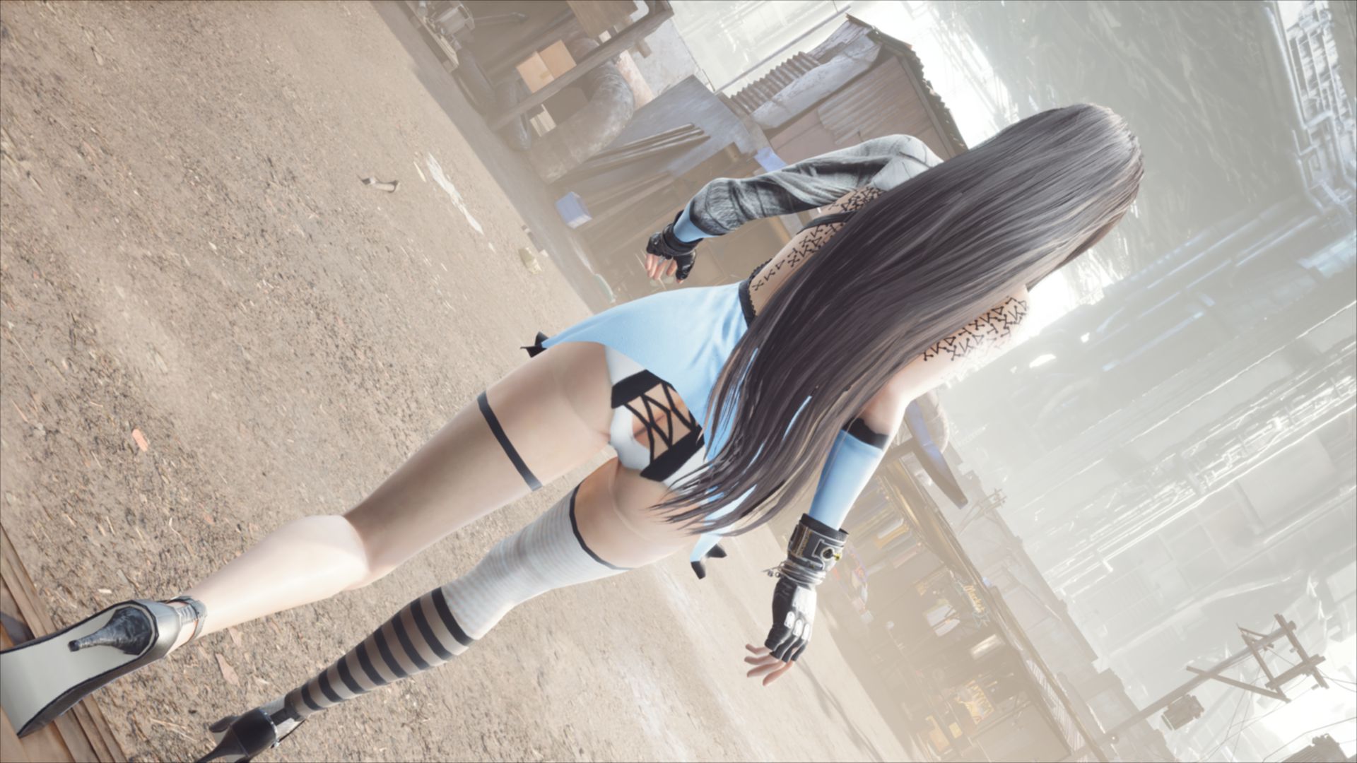 [Image] FF7 remake, Tifa's erotic mod costumes are too vulgar and etched 9