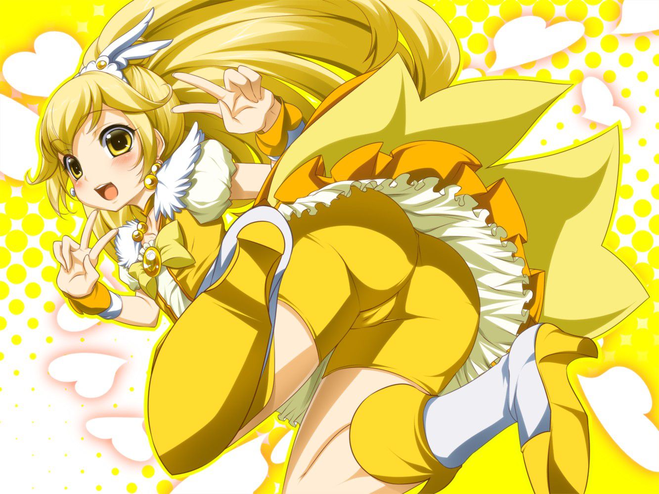 [Smile pretty cure!] Cure peace and erotic images of Kise (kwse or better) 48