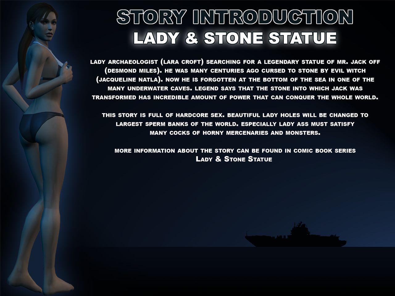 Lady & Stone Statue: Pictures Edition 2